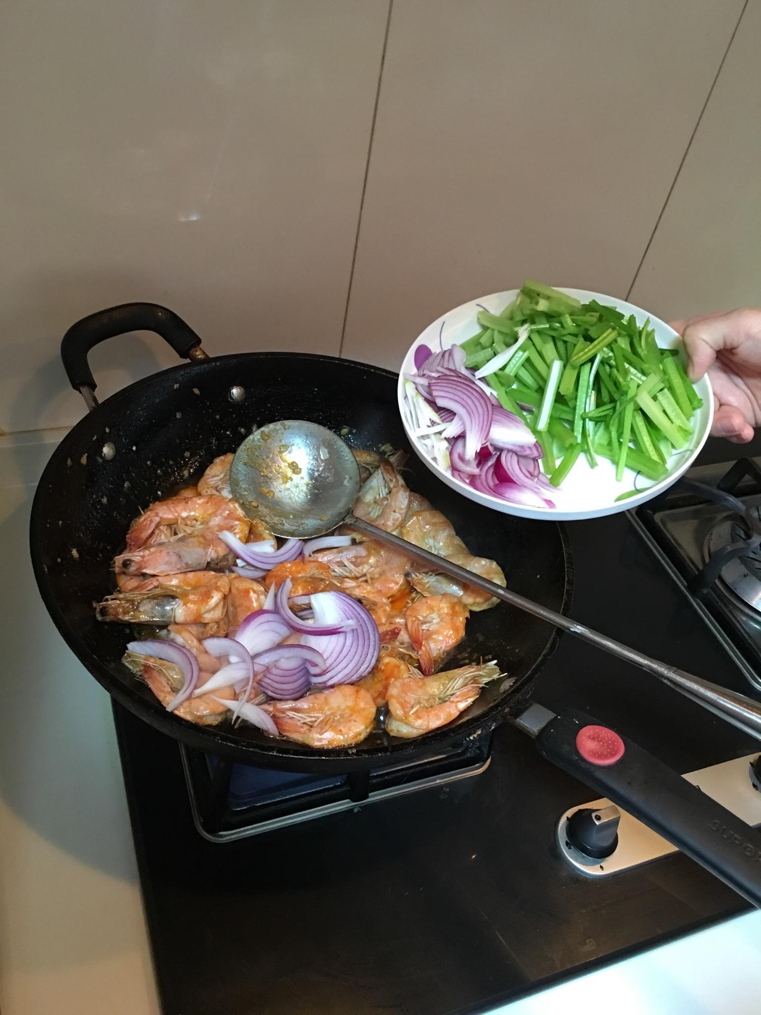 泰式咖哩焗大蝦的做法 步骤6