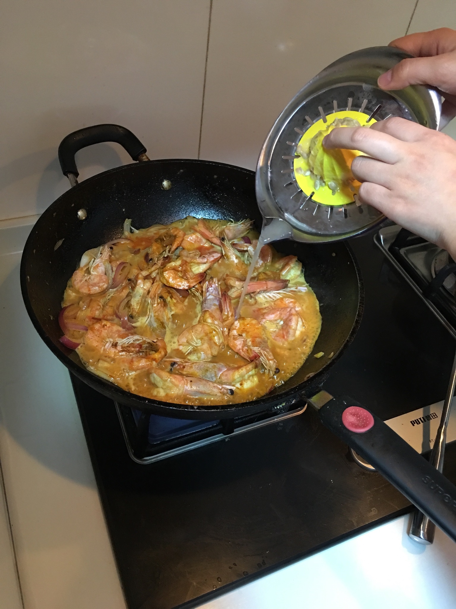 泰式咖哩焗大蝦的做法 步骤11