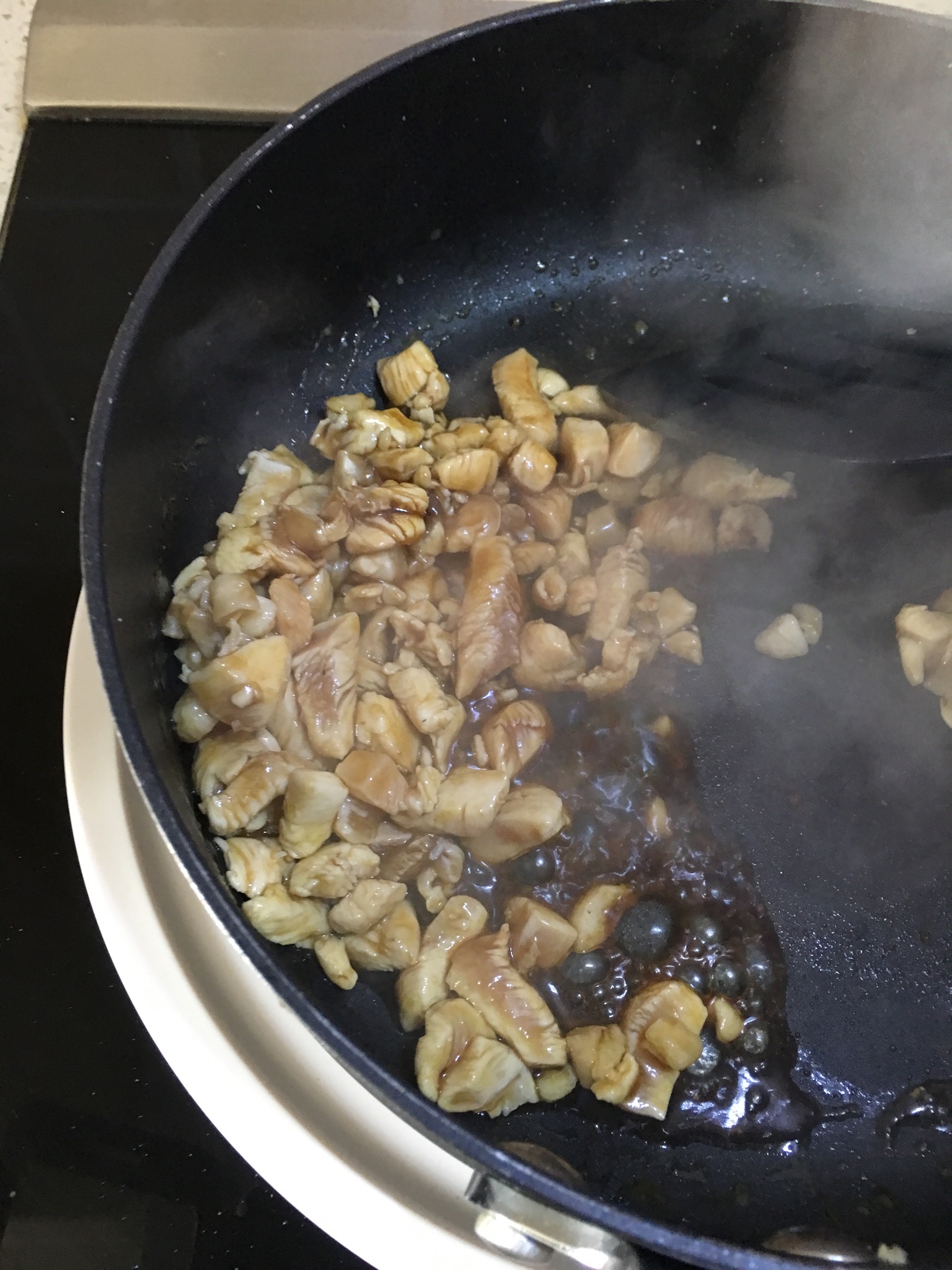 荷葉糯米雞肉飯的做法 步骤2