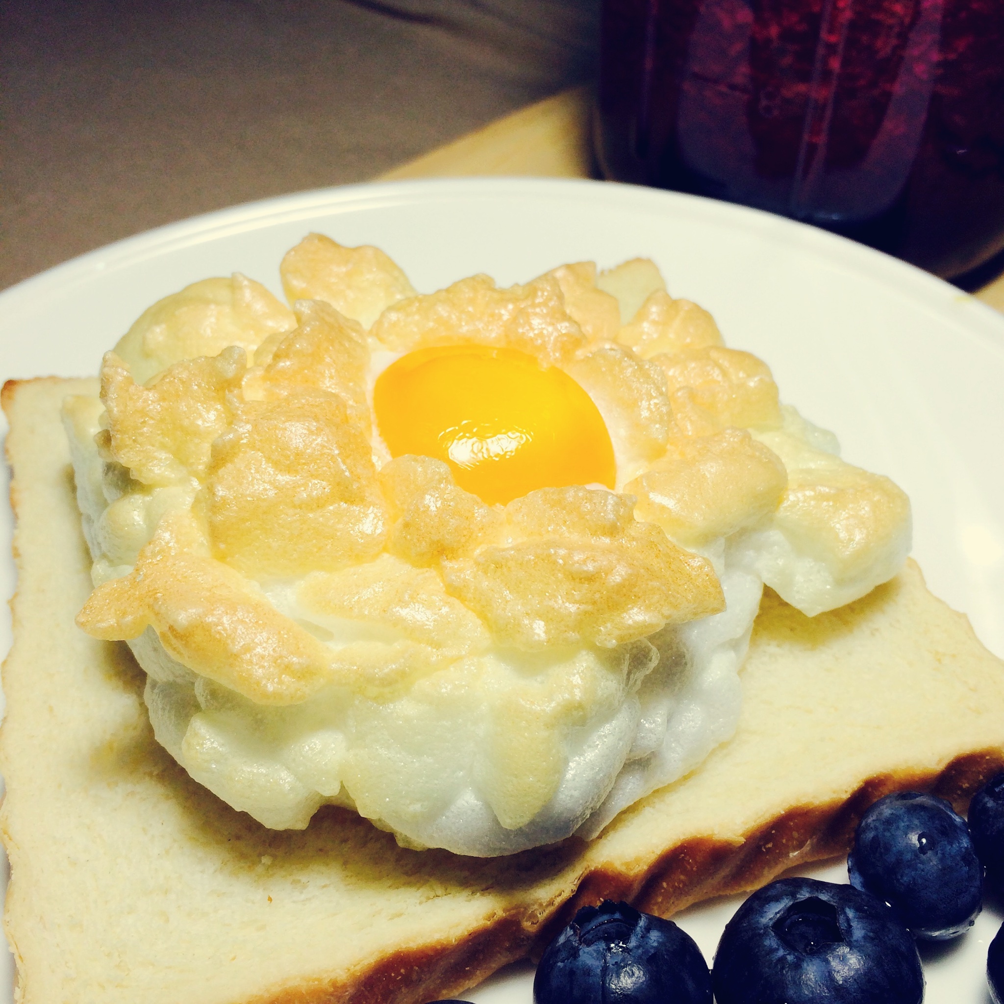 少女心萌噠噠早餐蛋方包的做法 步骤2