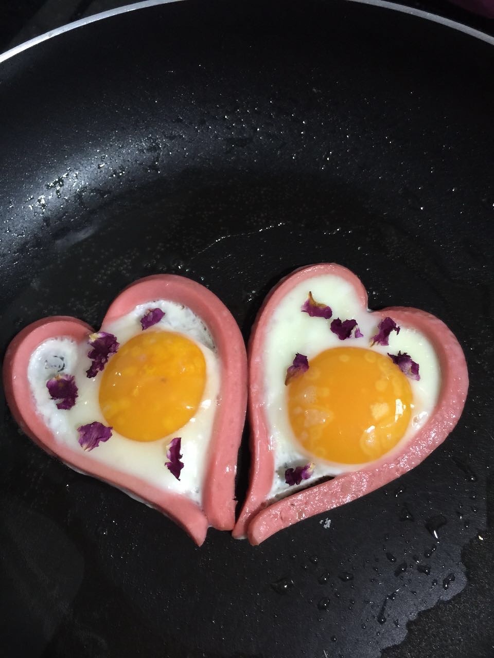 愛心雙蛋早餐的做法 步骤5