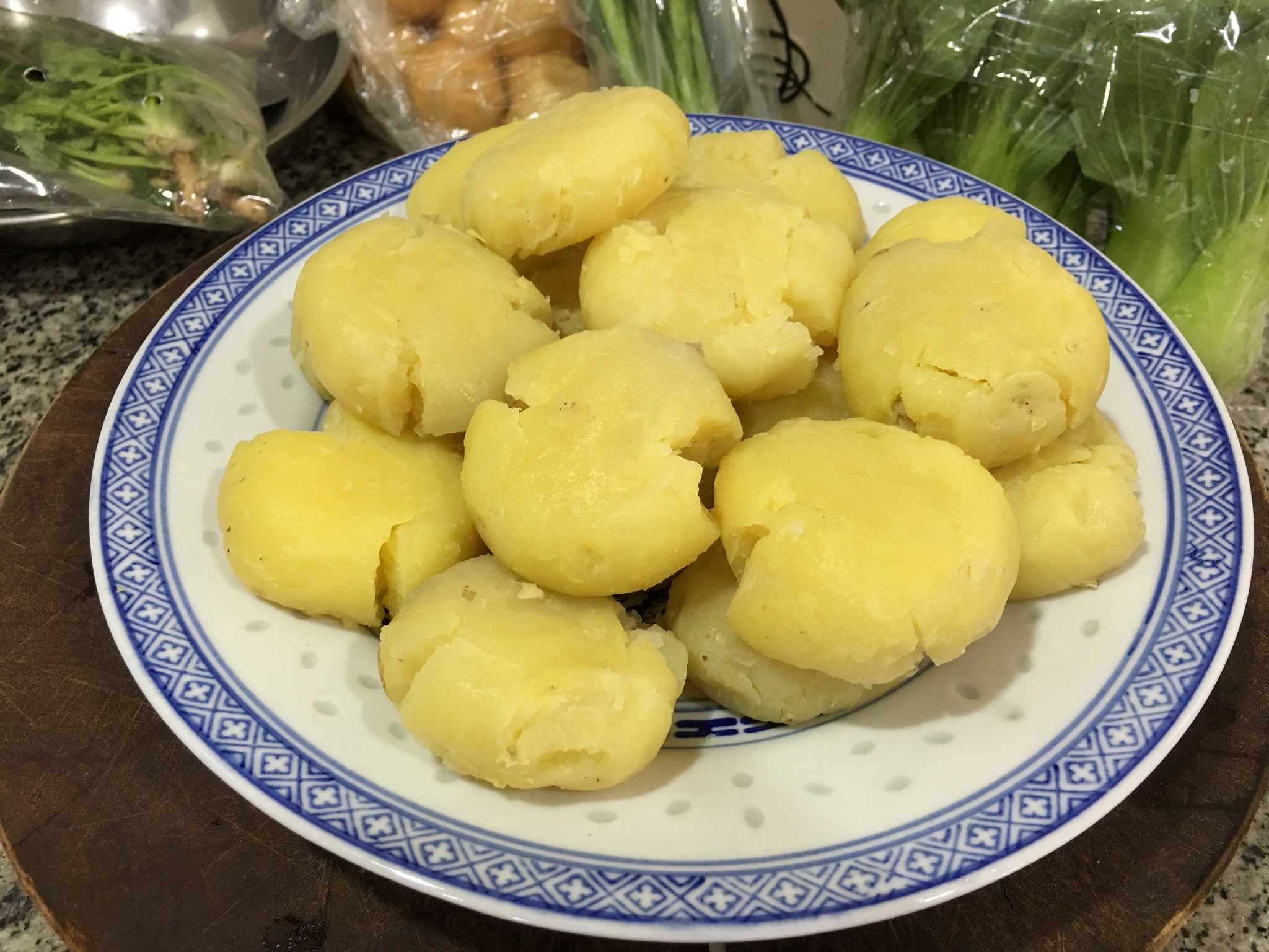 香煎黃金土豆的做法 步骤3