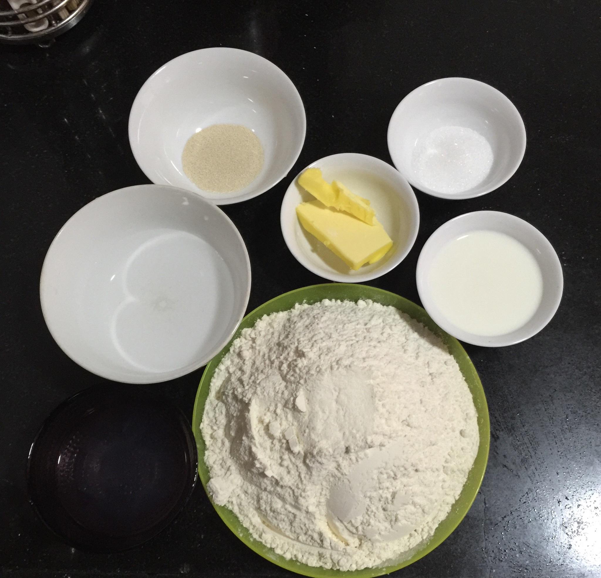 椰蓉麪包的做法 步骤1