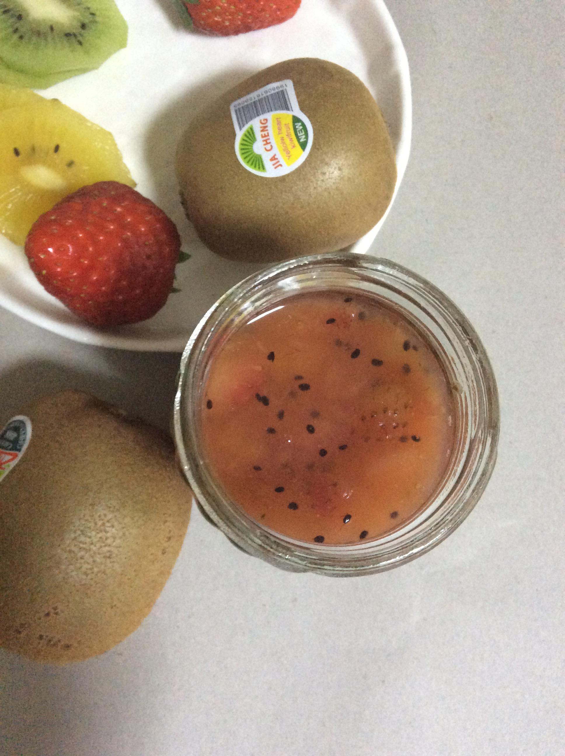獼猴桃草莓果醬的做法 步骤7
