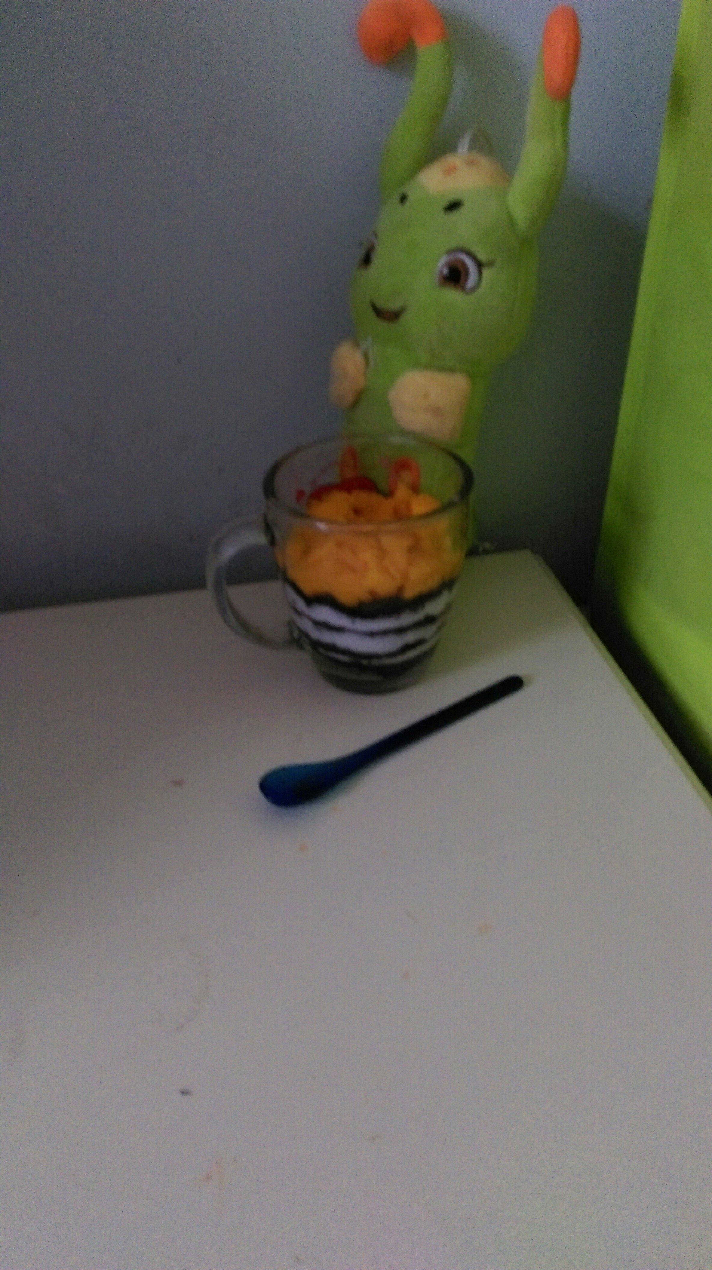 芒果酸奶木糠蛋糕的做法 步骤4