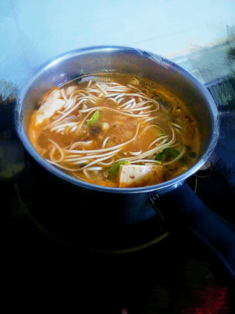 韓式醬湯麪的做法 步骤6