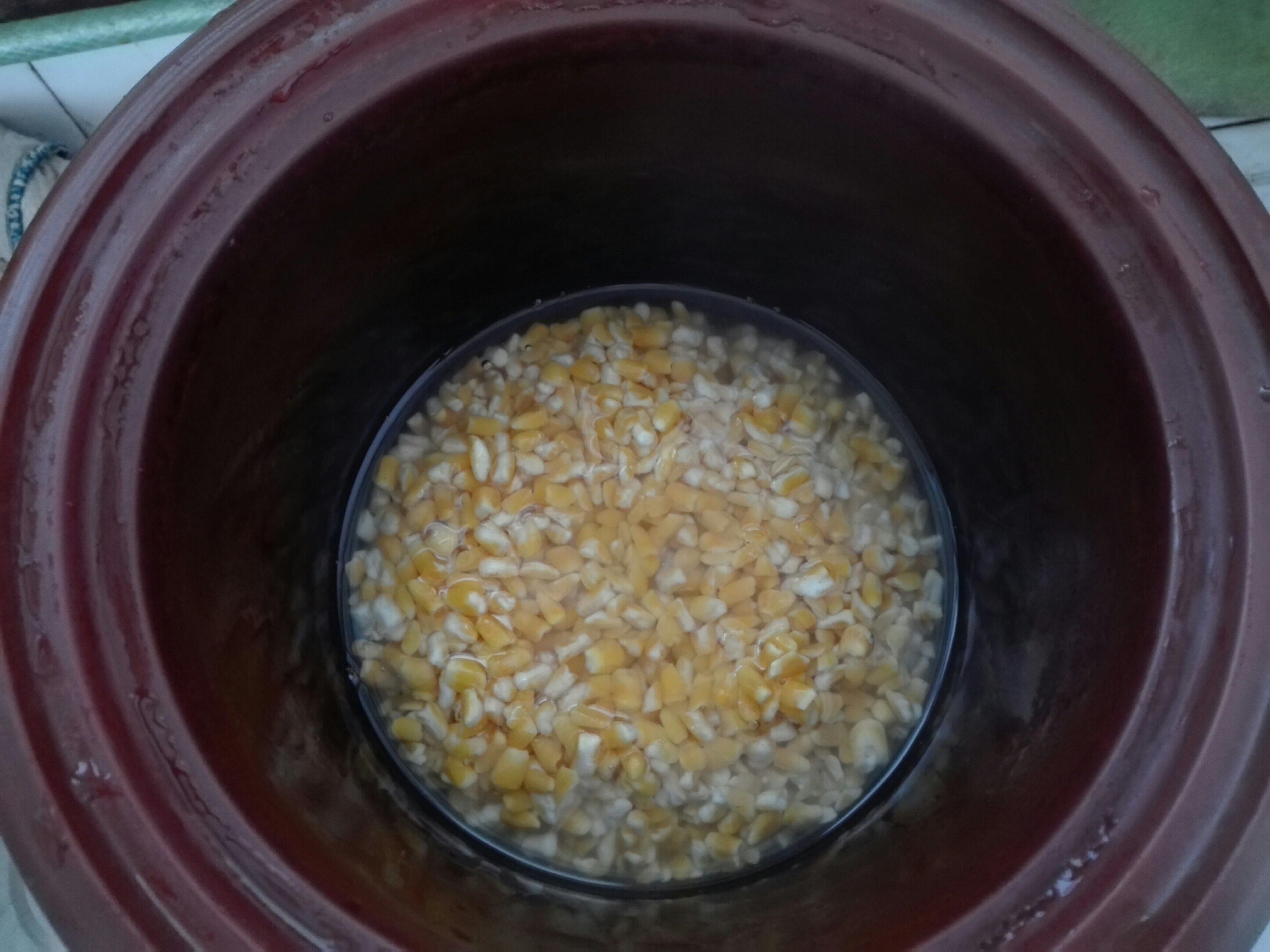 【玉米糝子芸豆粥】的做法 步骤2