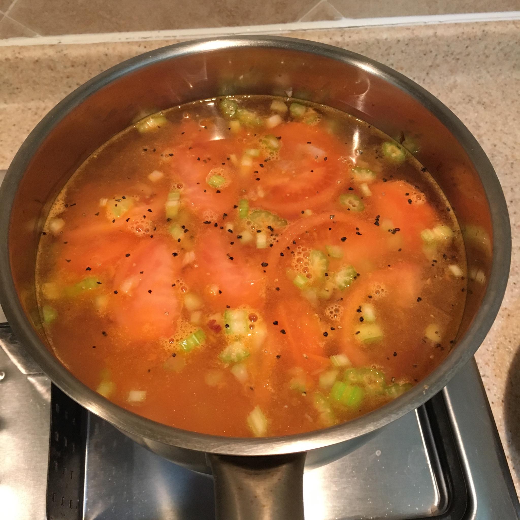 超好喝的番茄瘦身湯的做法 步骤8