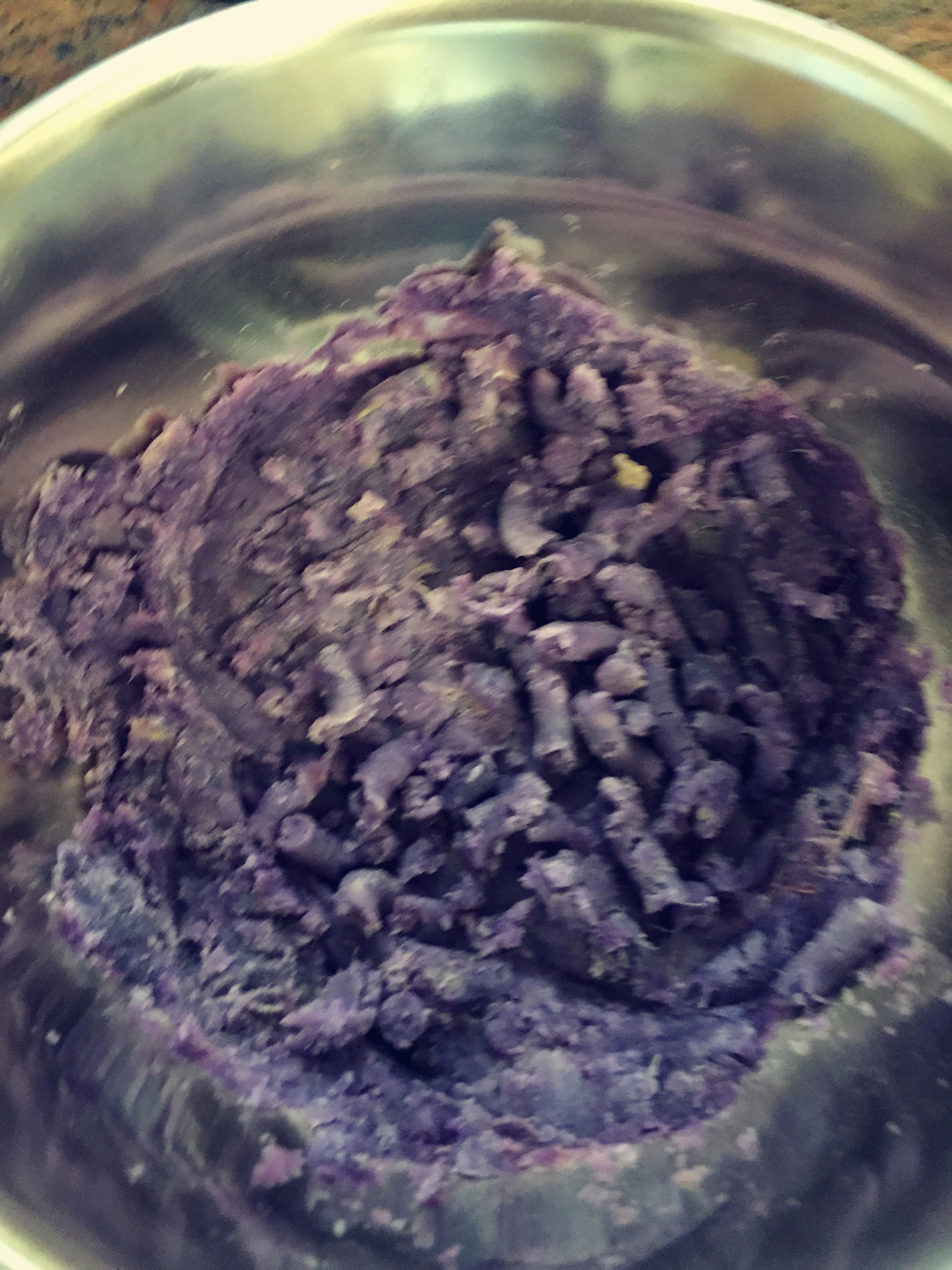 蜂蜜紫薯蒸糕的做法 步骤1