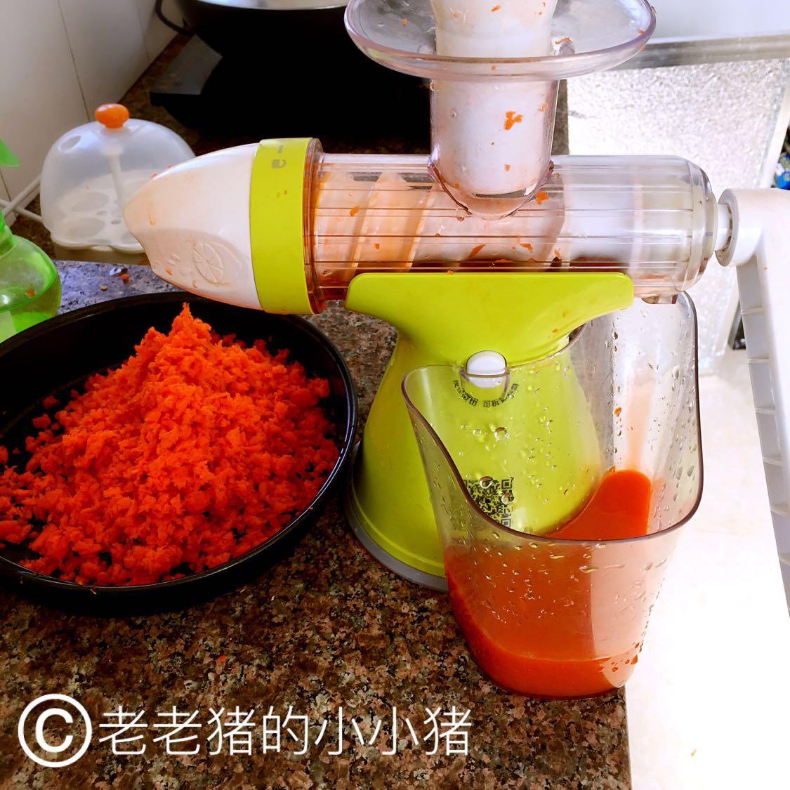 果語美食：胡蘿蔔面的做法 步骤3
