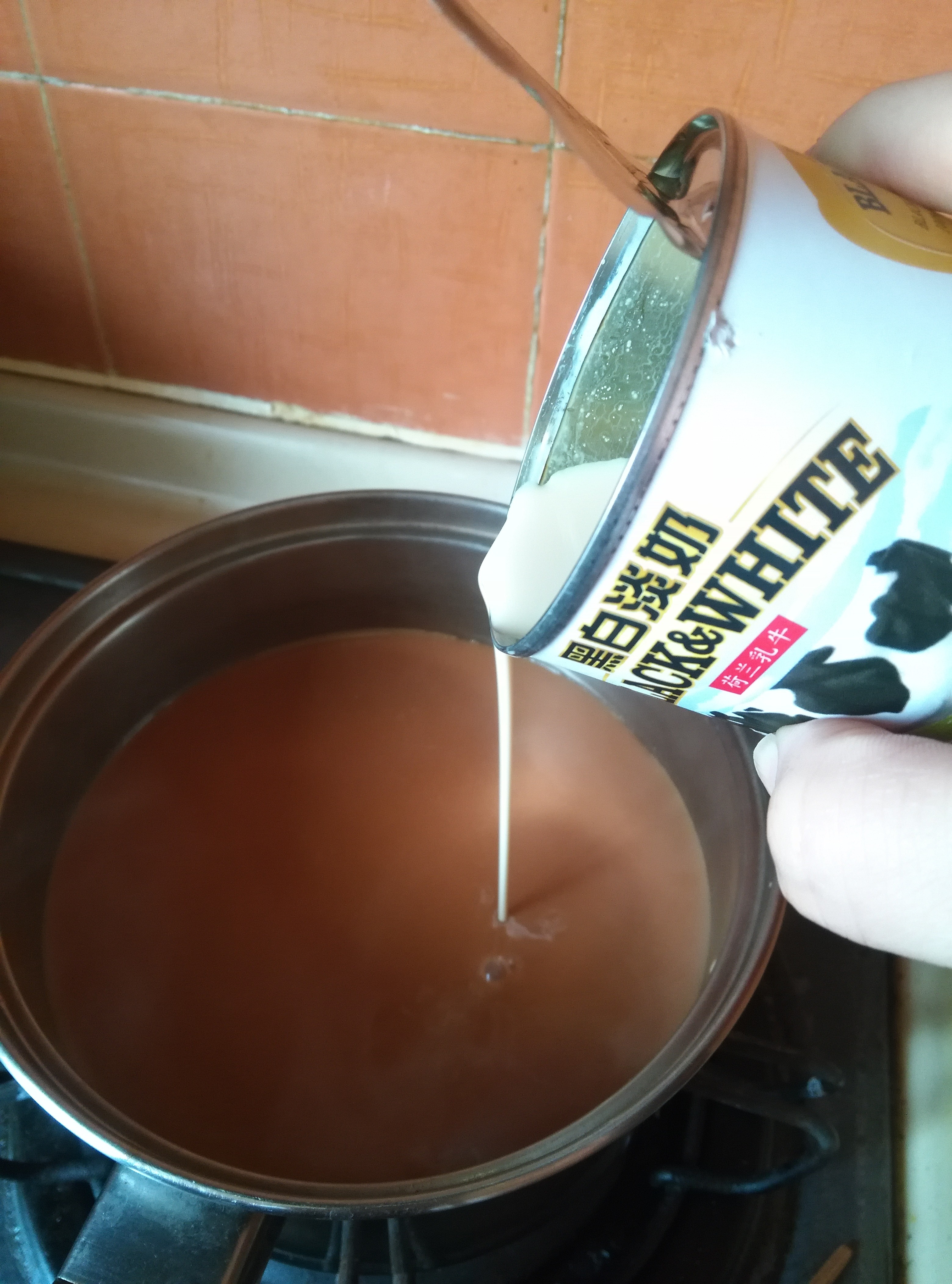港式奶茶布丁的做法 步骤3
