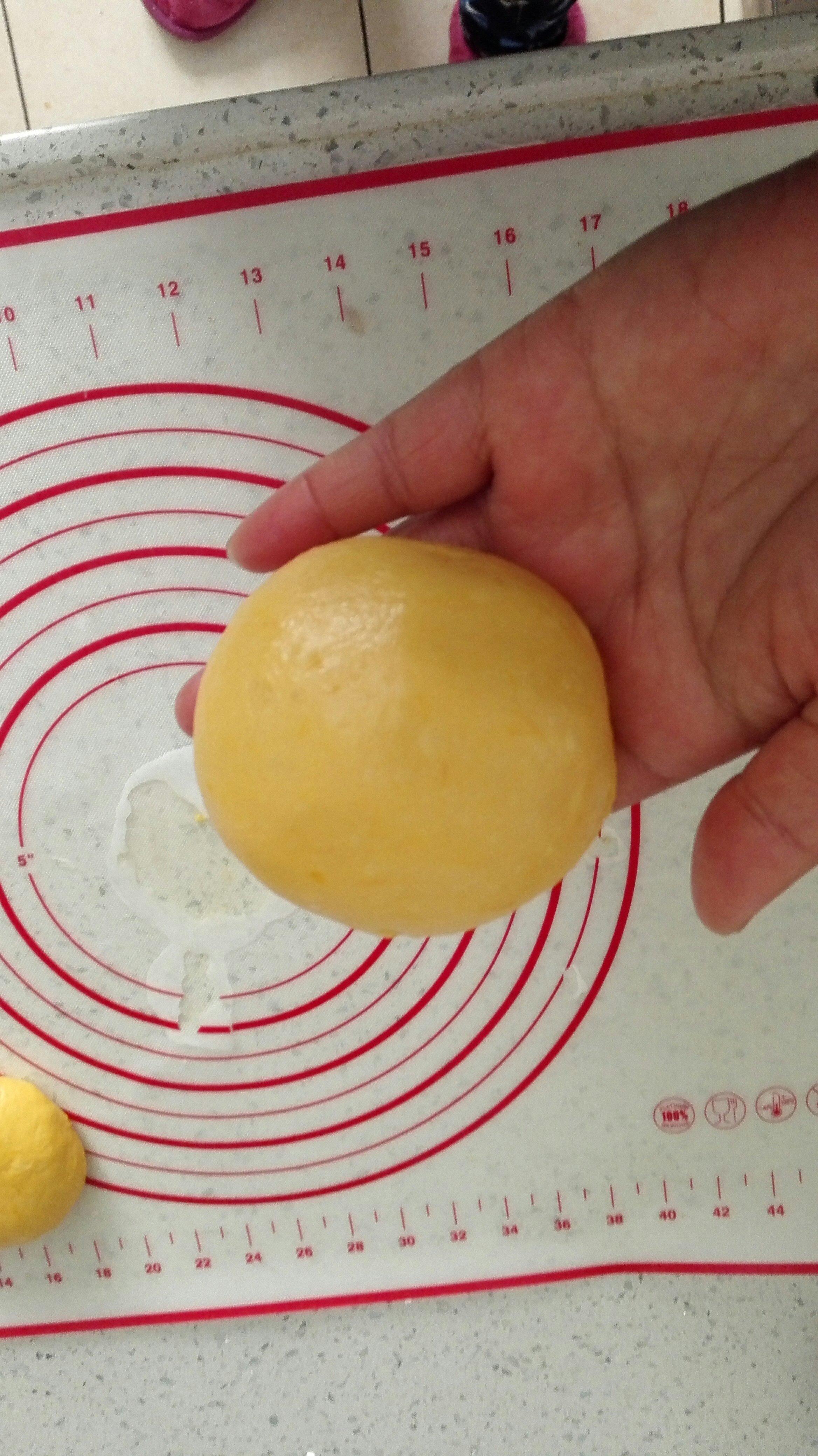 南瓜麻薯麪包～消耗湯圓好方法的做法 步骤7