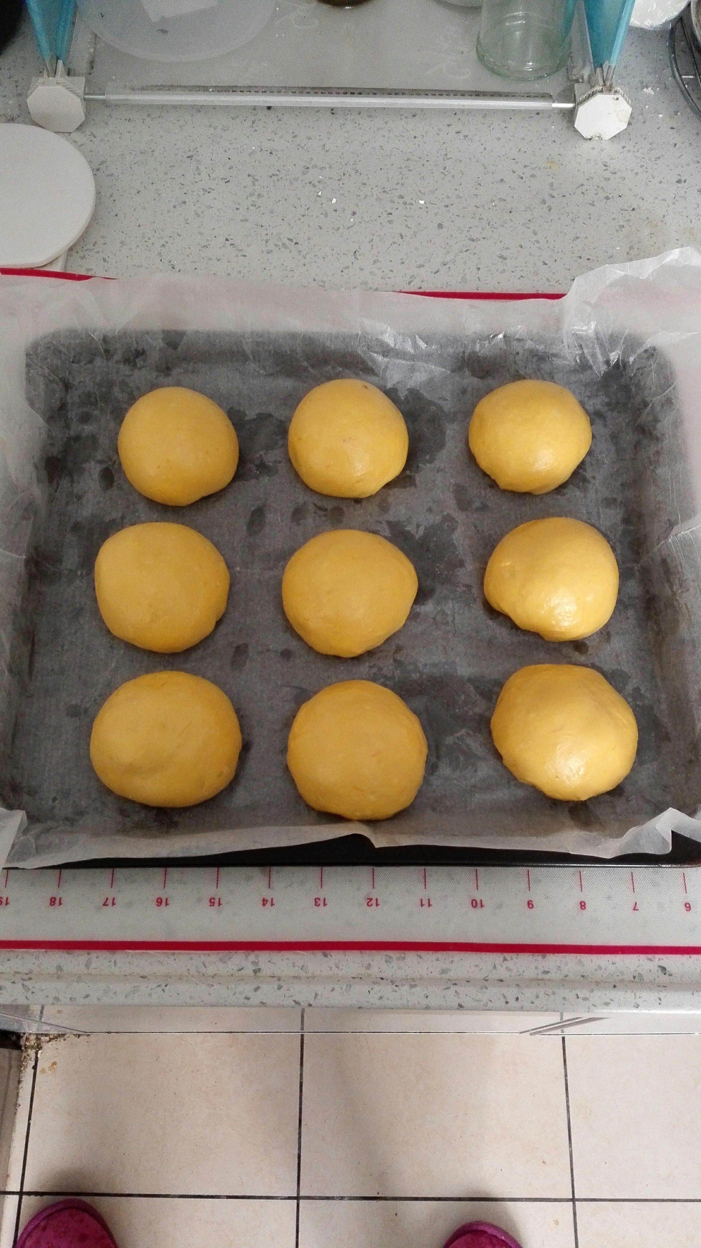 南瓜麻薯麪包～消耗湯圓好方法的做法 步骤8