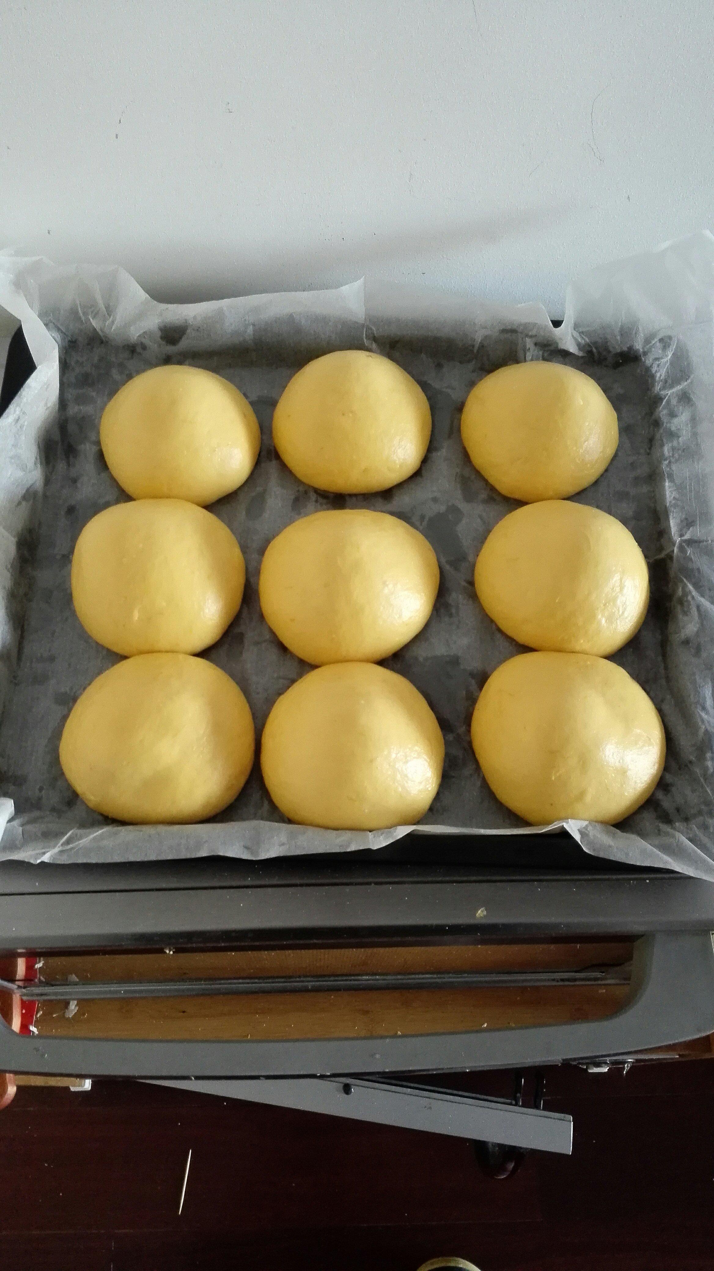 南瓜麻薯麪包～消耗湯圓好方法的做法 步骤9