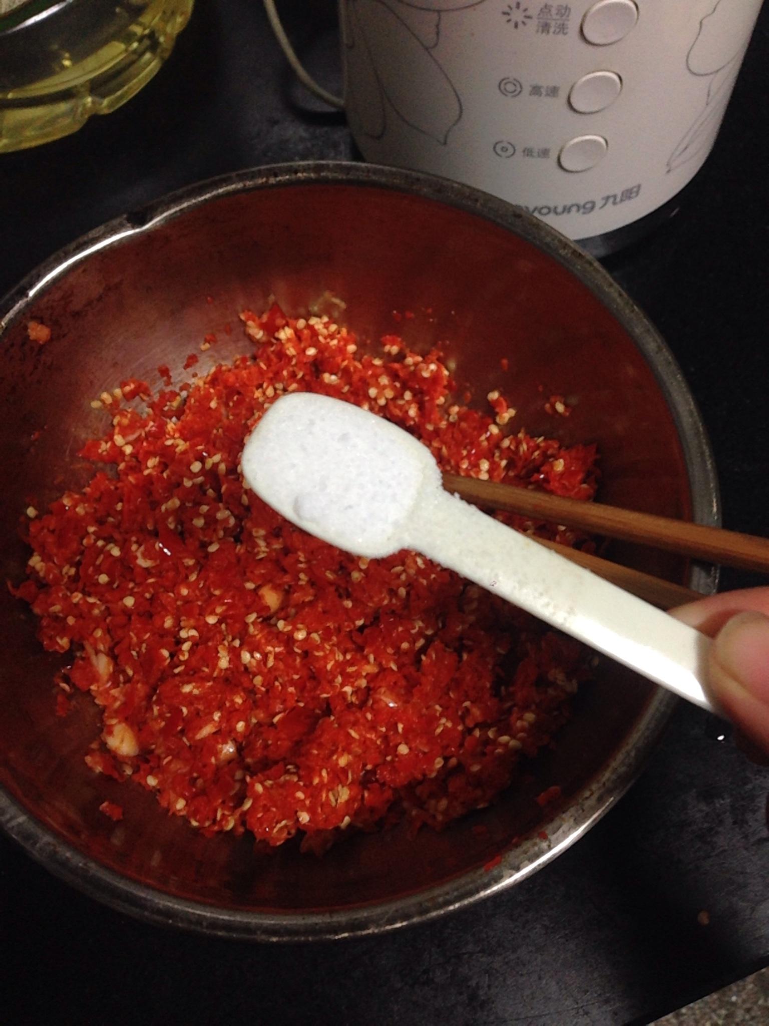 自制剁椒醬的做法 步骤6