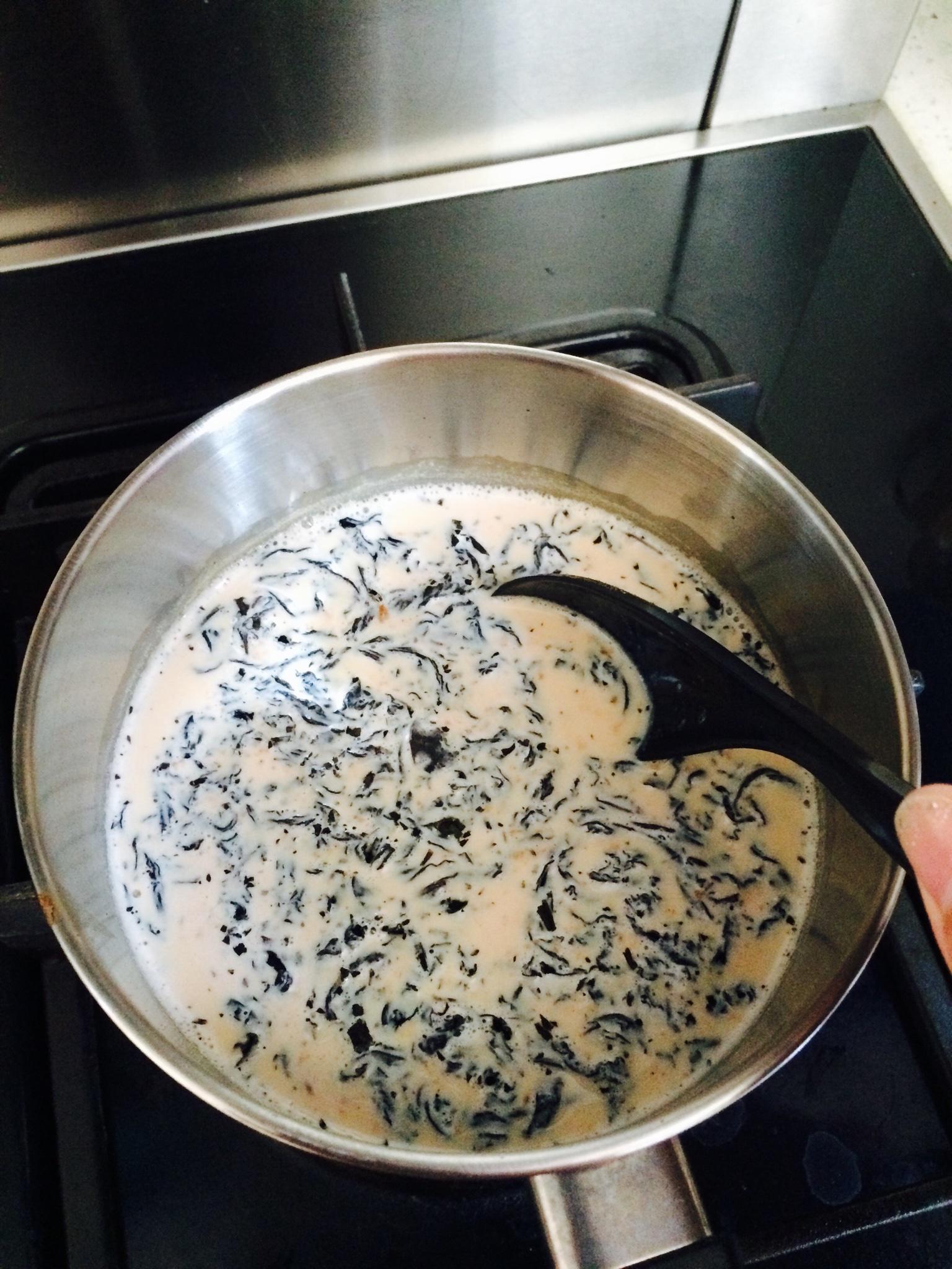 烏龍奶茶 ᶘ ᵒᴥᵒᶅ拿大紅袍煮的格外香的做法 步骤5