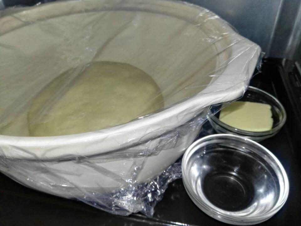 牛奶麪包（手工揉麪烤箱款）的做法 步骤3