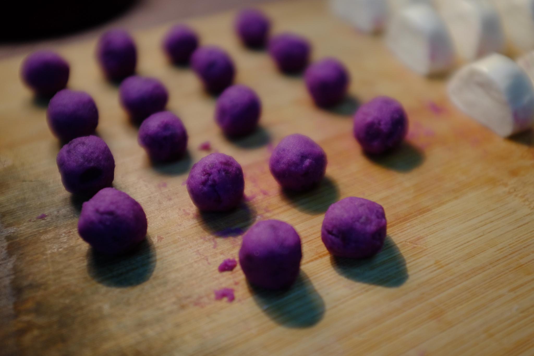 「元宵」水晶紫薯湯圓的做法 步骤5