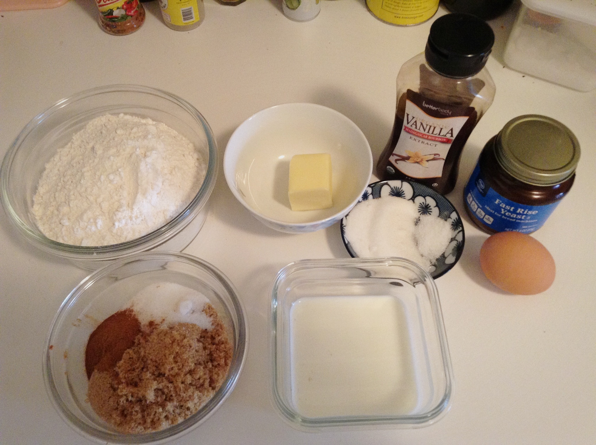 奶香肉桂卷的做法 步骤1