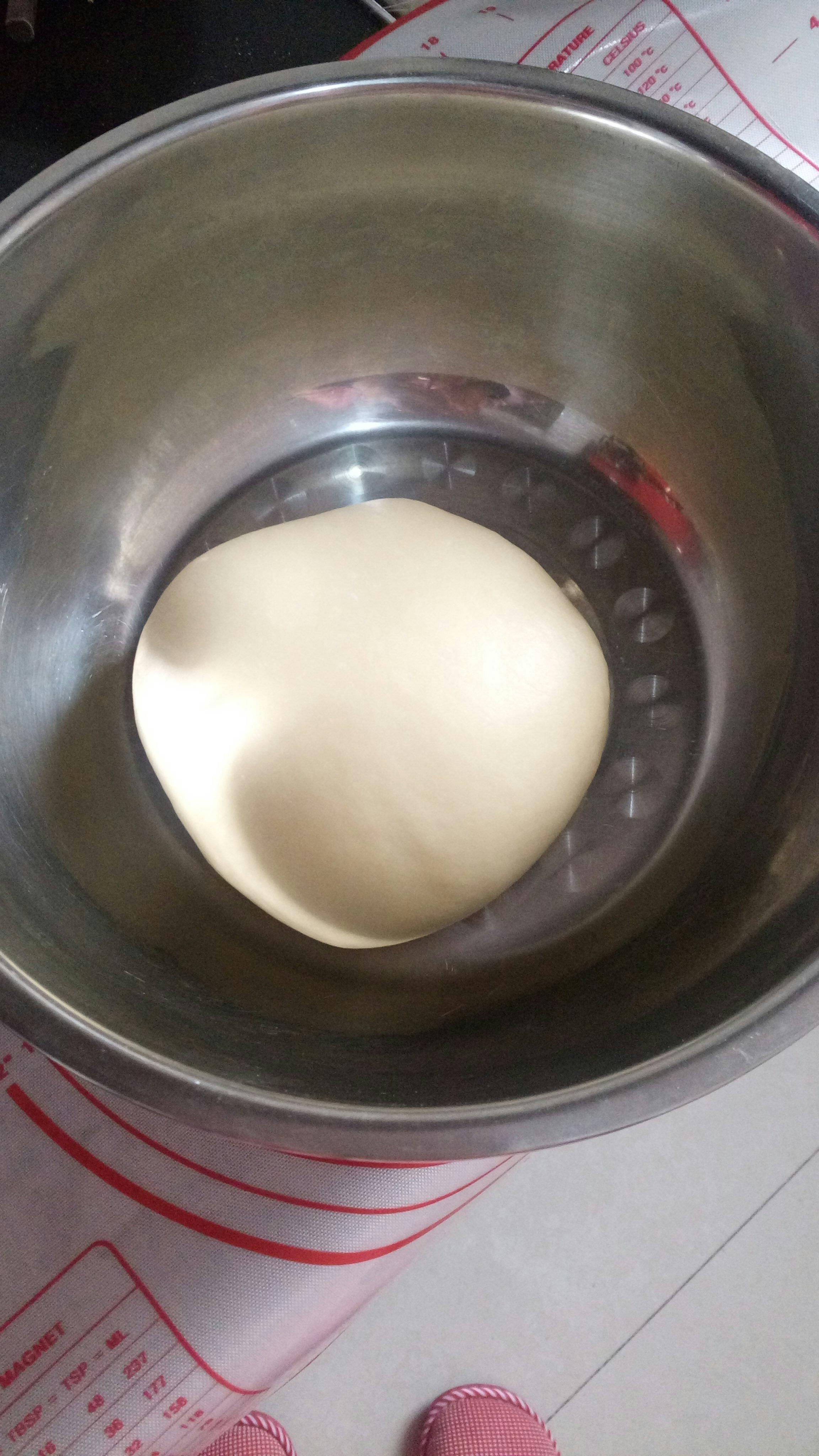 葡萄乾奶油麪包卷的做法 步骤5
