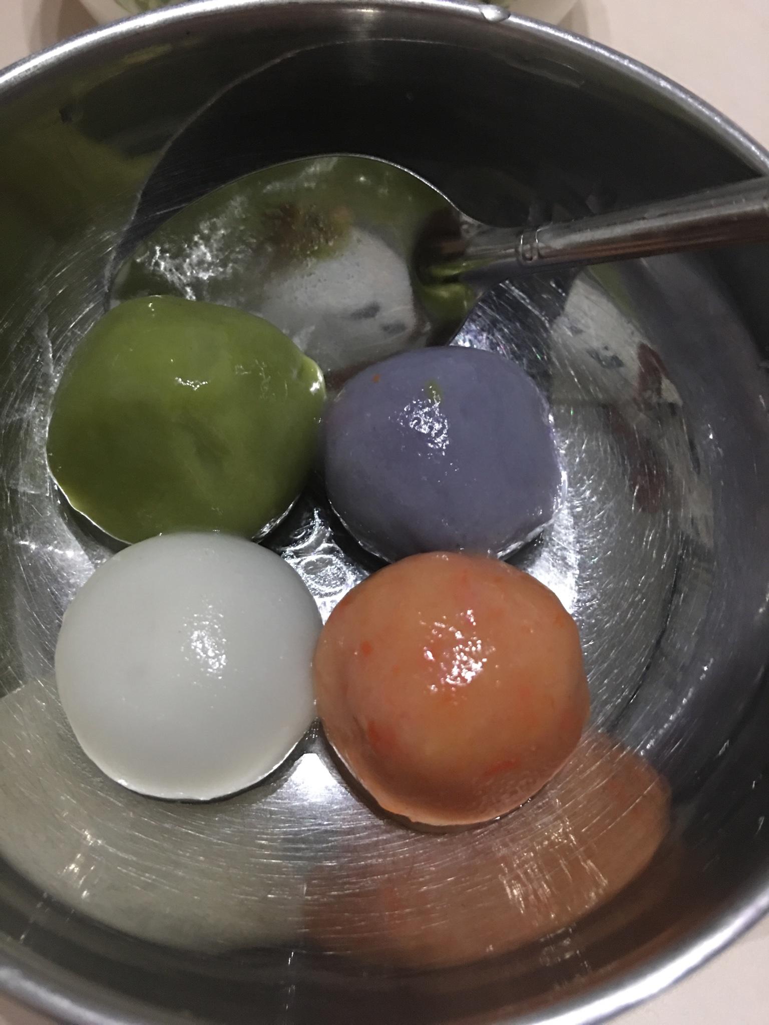 彩色水果餡湯圓的做法 步骤20