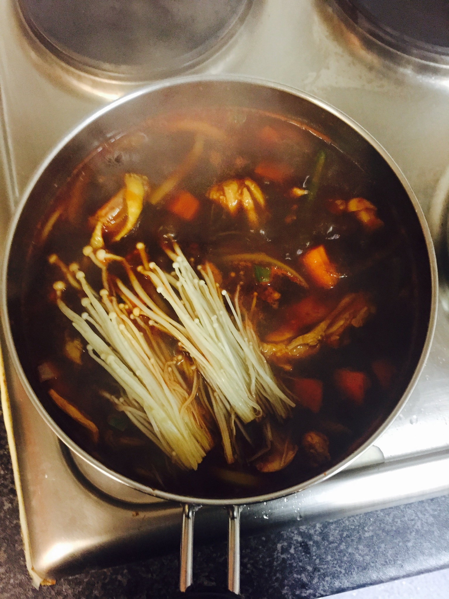 韓式辣炒雞肉湯的做法 步骤9