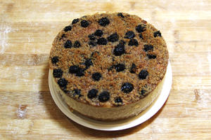 酥粒藍莓乳酪蛋糕的做法 步骤19