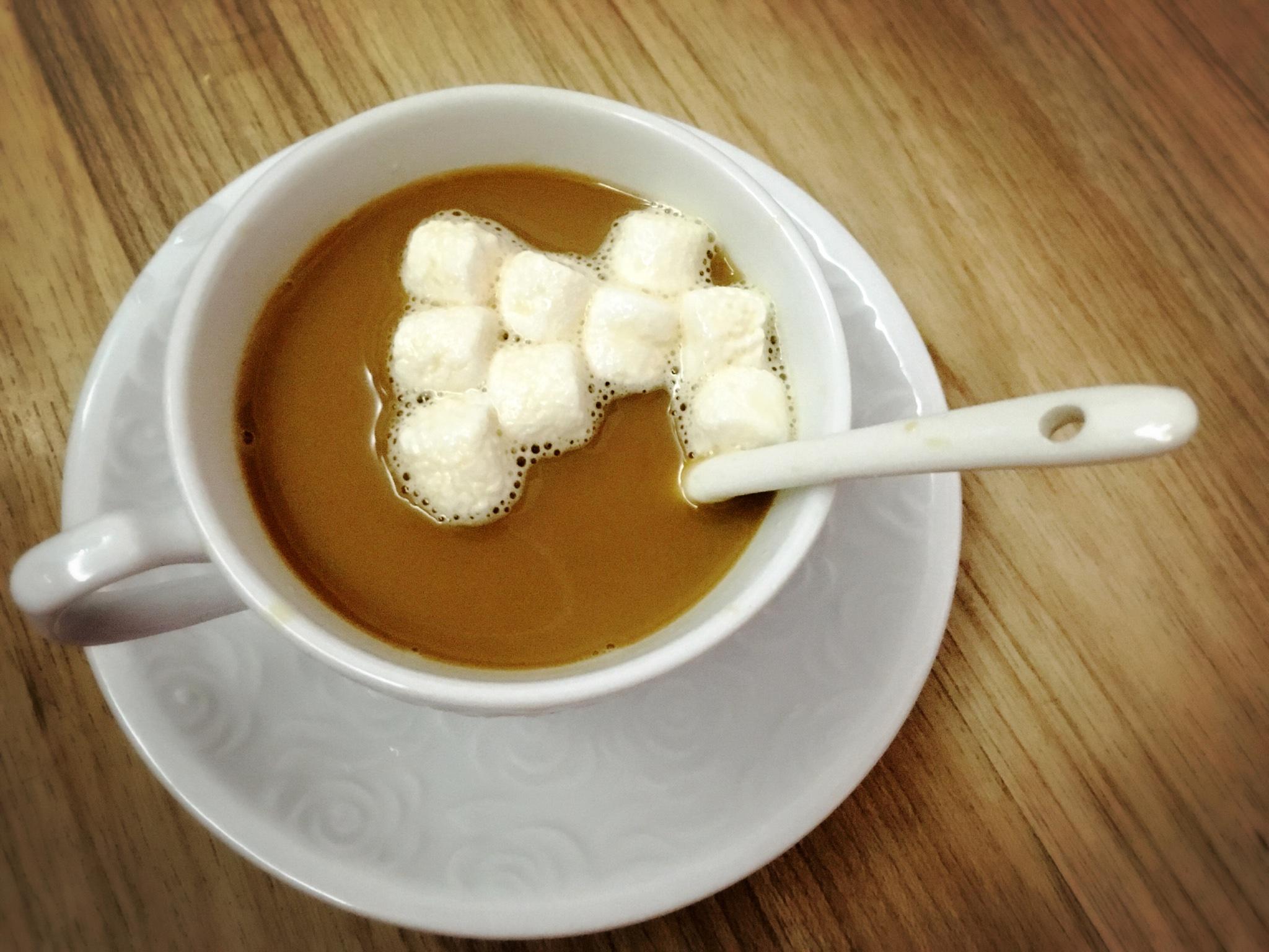 棉花糖熱咖啡的做法 步骤4