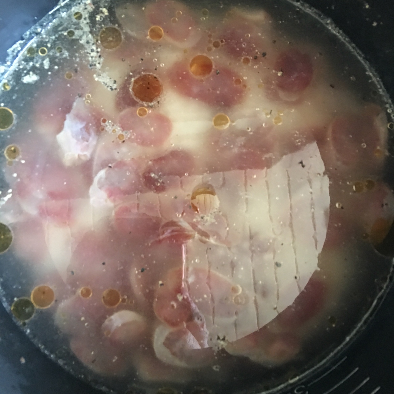 懶人電飯鍋版臘腸牛肉菜飯的做法 步骤2