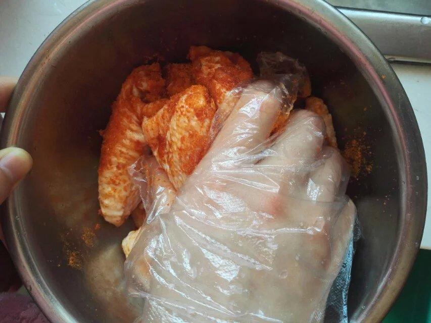 密汁烤翅（空氣炸鍋版）的做法 步骤2