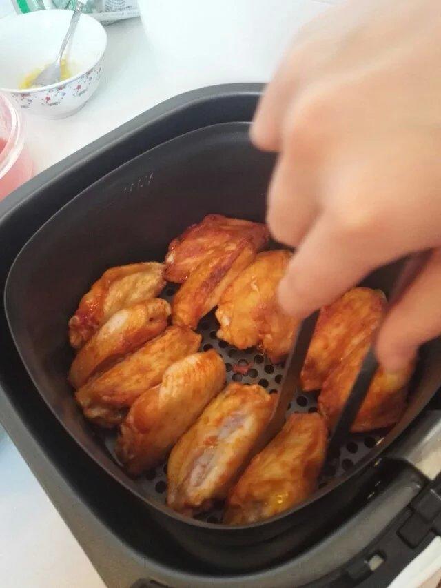 密汁烤翅（空氣炸鍋版）的做法 步骤5