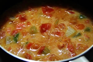 番茄甜椒牛奶濃湯的做法 步骤5