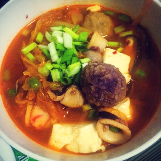 韓式海鮮泡菜湯的做法 步骤6