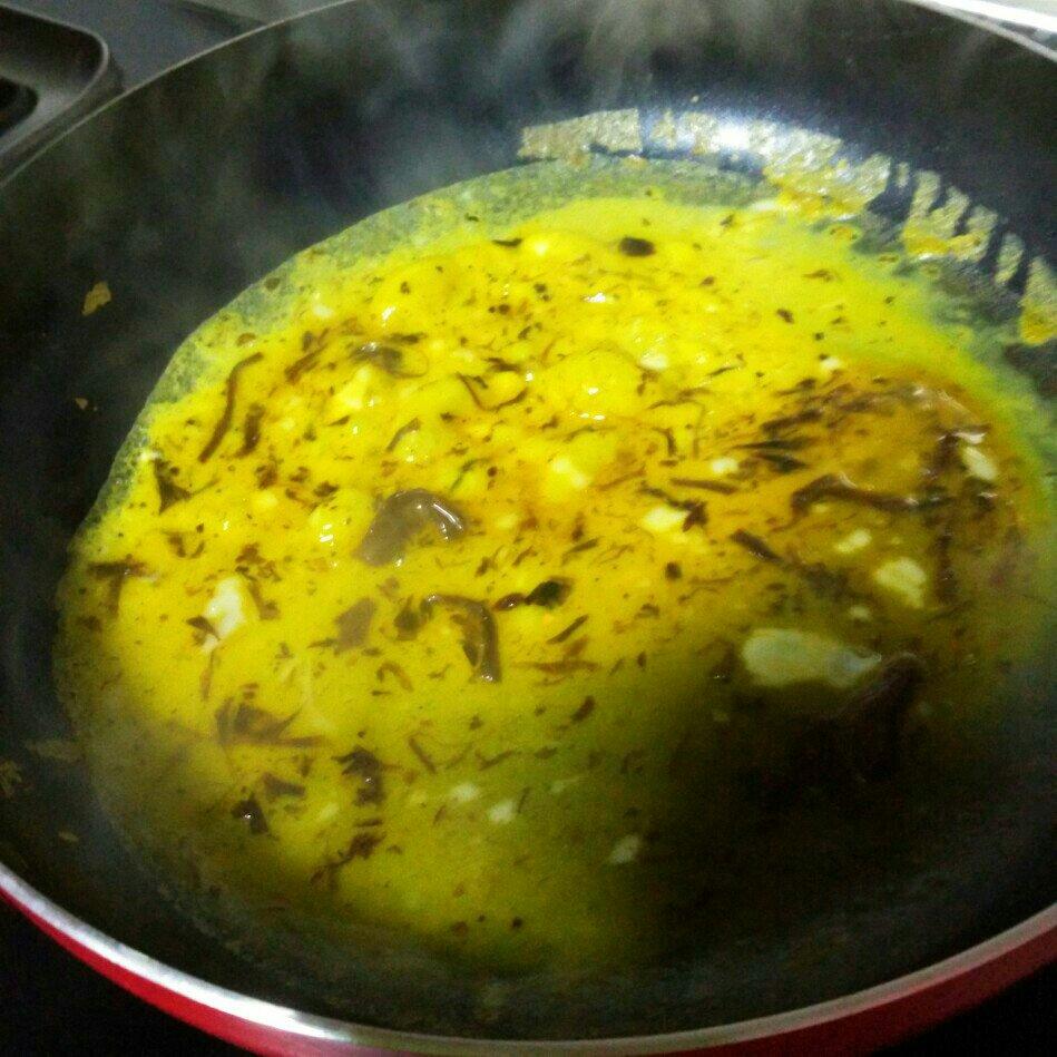 橄欖菜雞蛋餅的做法 步骤4