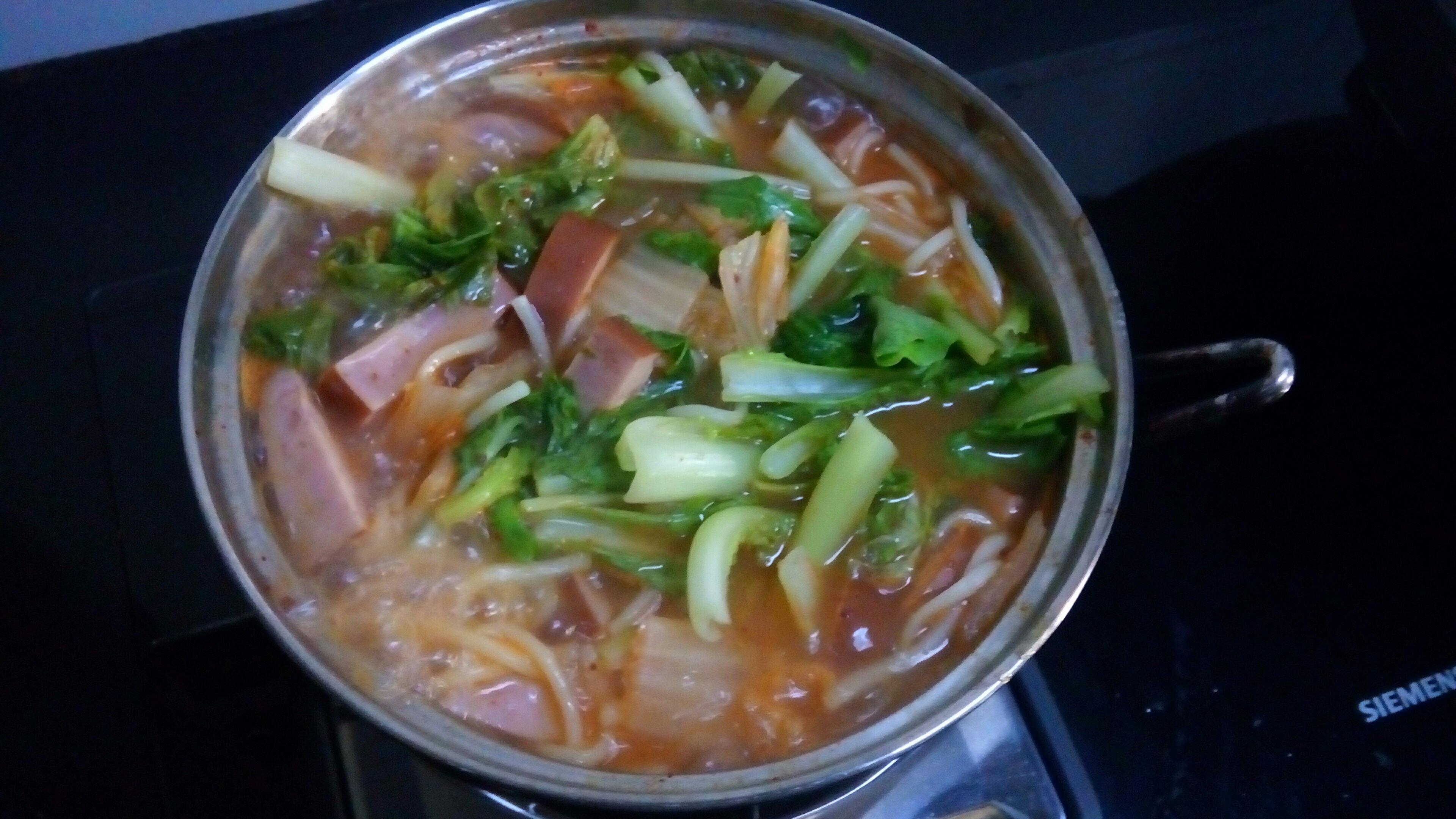 超級豪華韓國泡菜拉麪的做法 步骤4