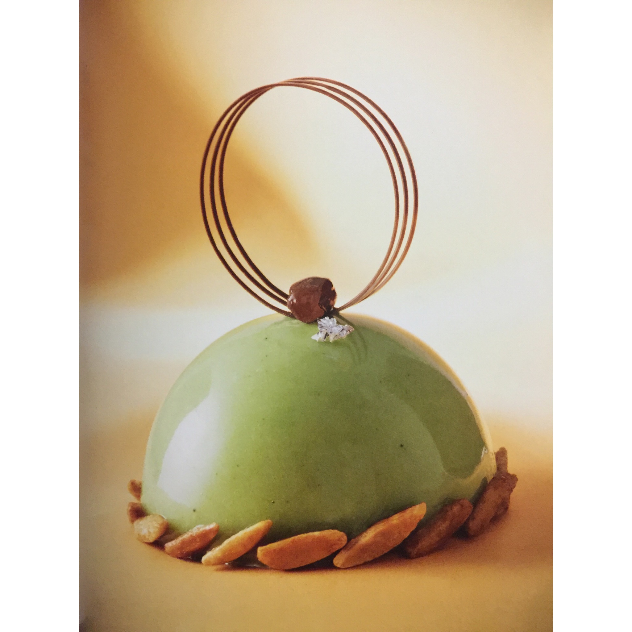 紅豆抹茶白巧克力慕斯蛋糕 Green Tea&Azuki Bean Dome <William&Suzue Curley>的做法 步骤9