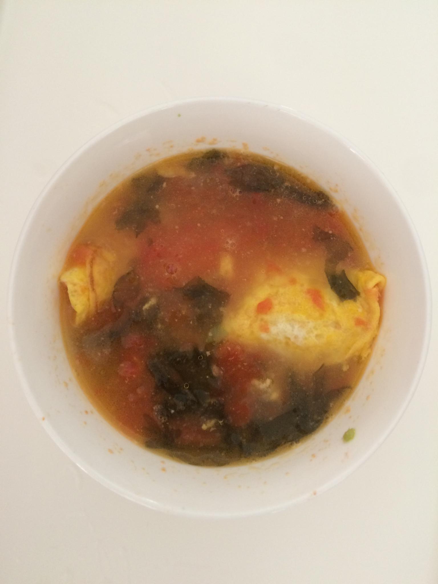 雞蛋煎餃紫菜湯的做法 步骤4