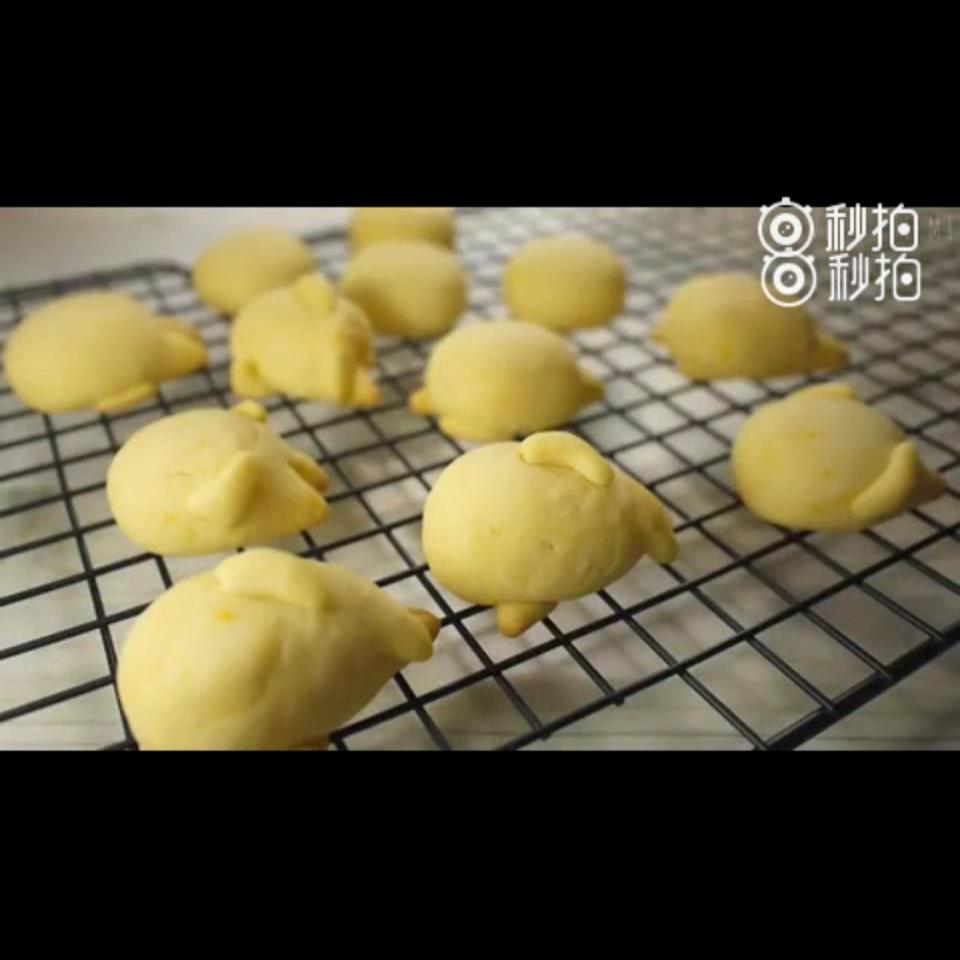 【轉自微博】教大家怎麼做懶懶蛋餅乾的做法 步骤29