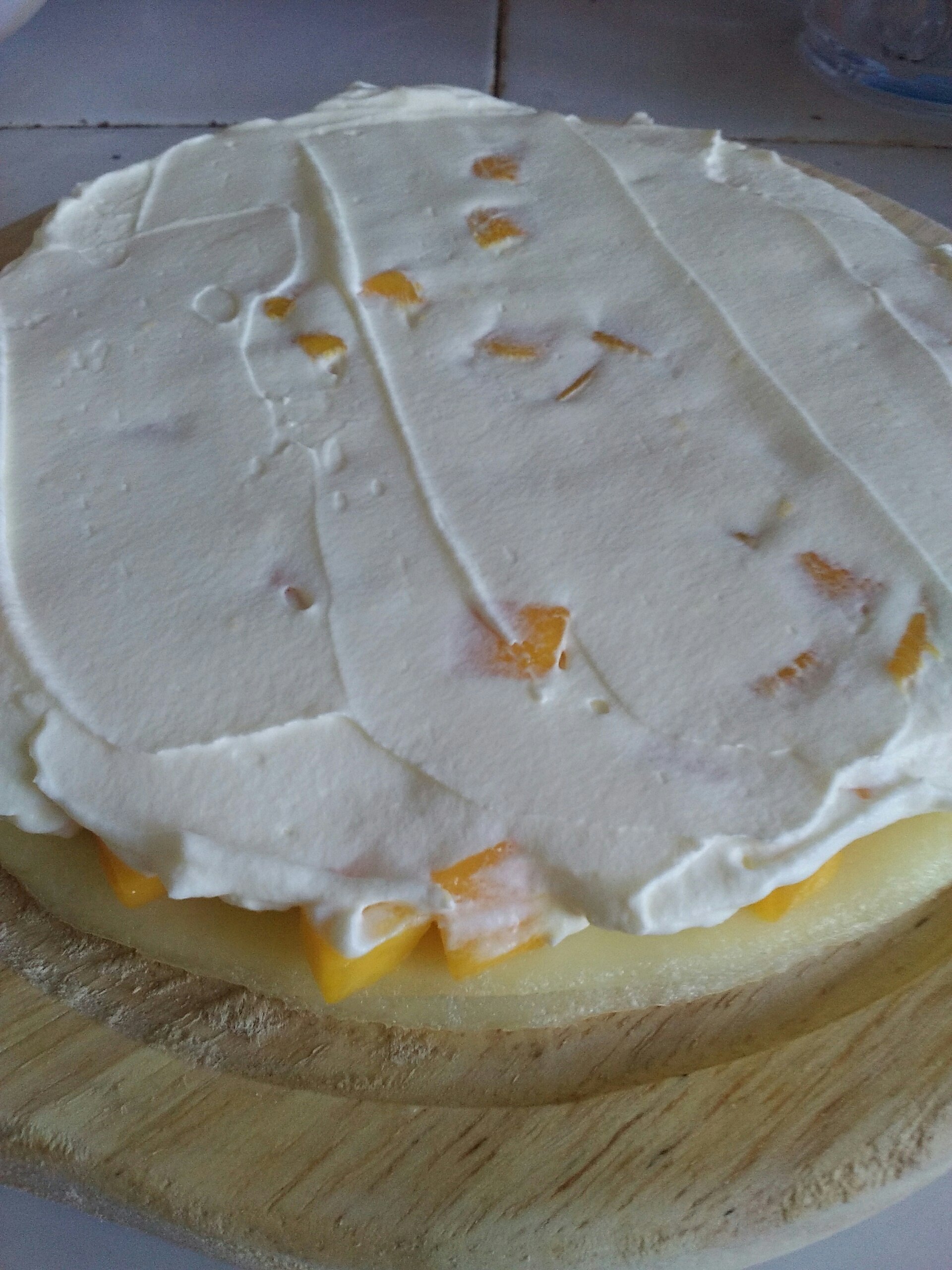 芒果千層蛋糕六寸（大聖版）的做法 步骤10
