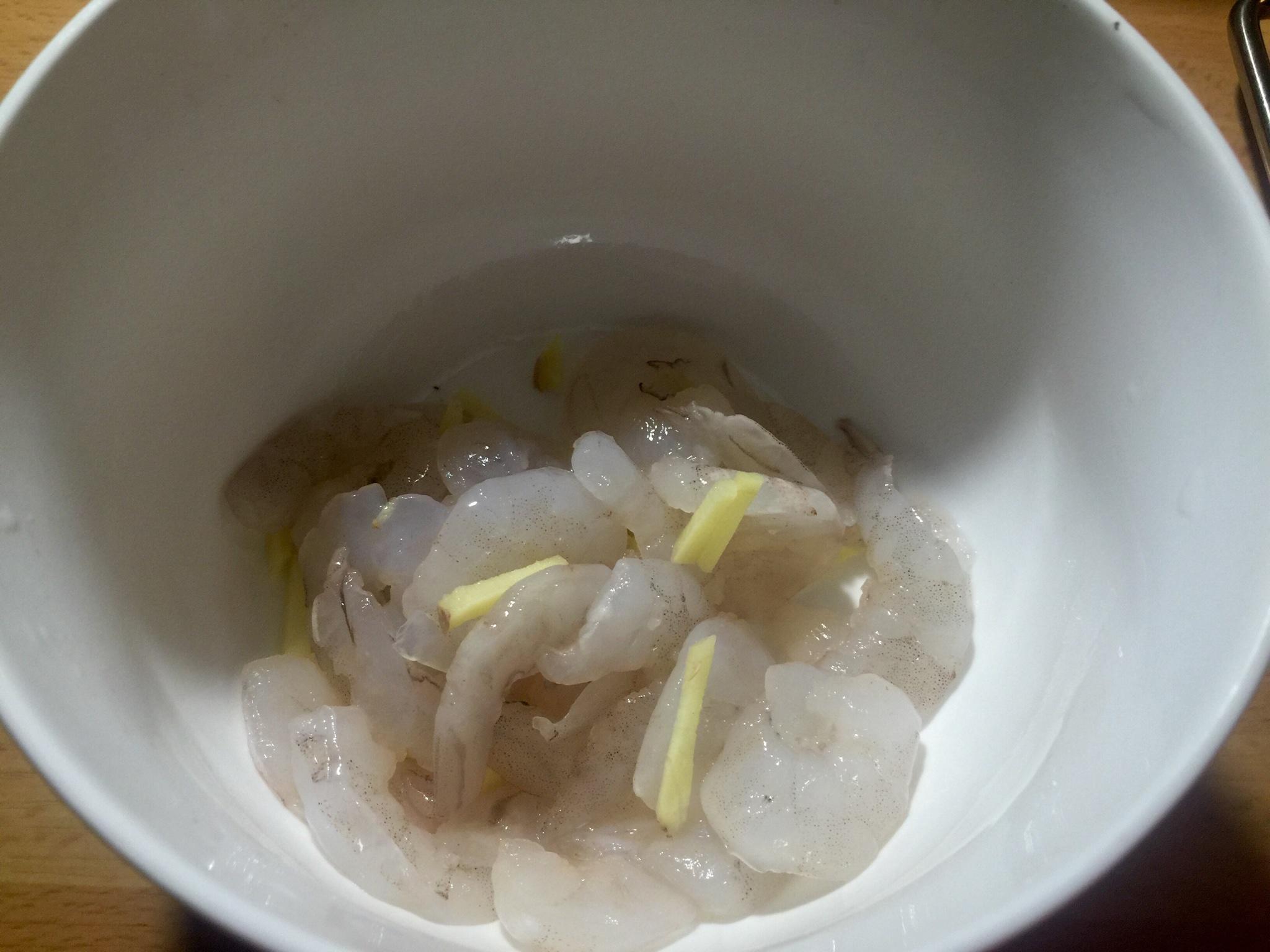 鮮蝦砂鍋粥(清晨快速熬粥法)的做法 步骤5