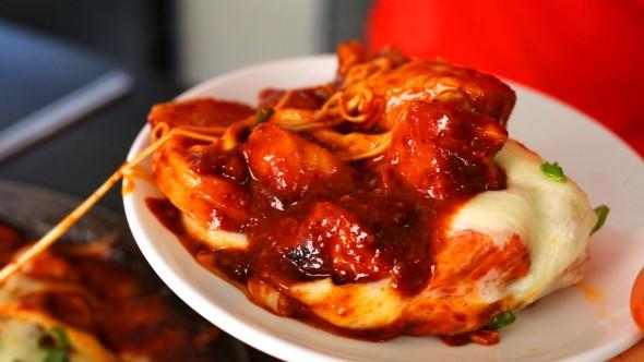 韓式芝士火辣雞 （치즈불닭）的做法 步骤9