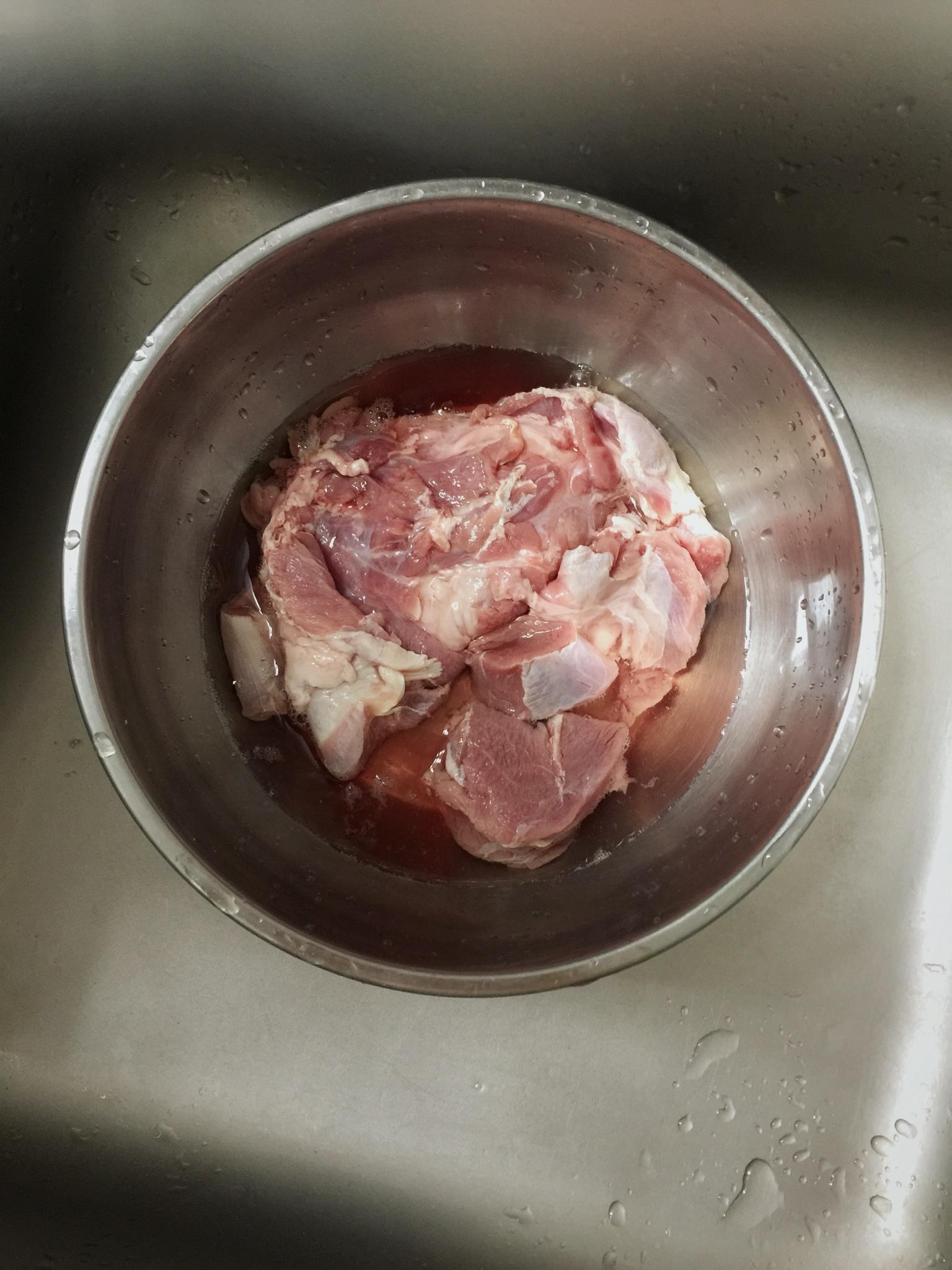 砂鍋羊肉白菜的做法 步骤1