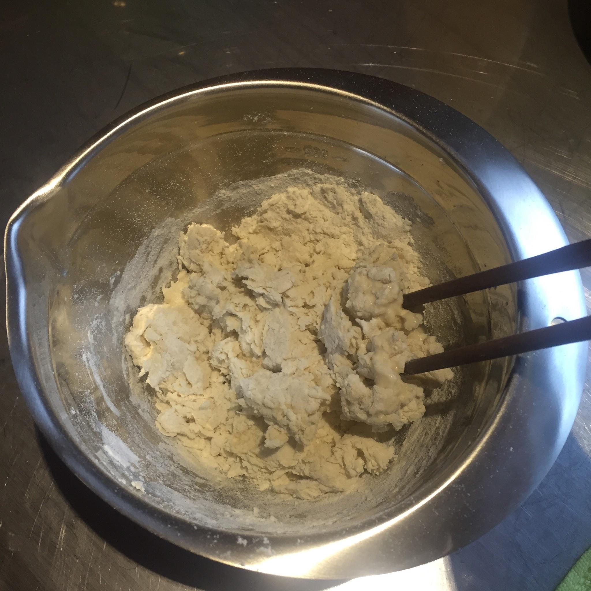 豆沙麪包（中種法）的做法 步骤3