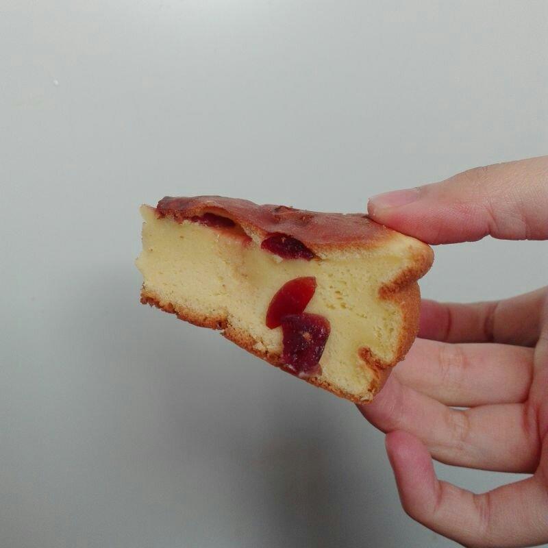 6寸蔓越莓戚風蛋糕的做法 步骤10