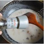 椰漿蘑菇濃湯的做法 步骤8
