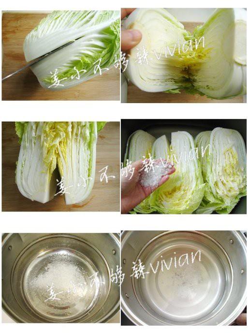 韓式辣白菜的做法 步骤1