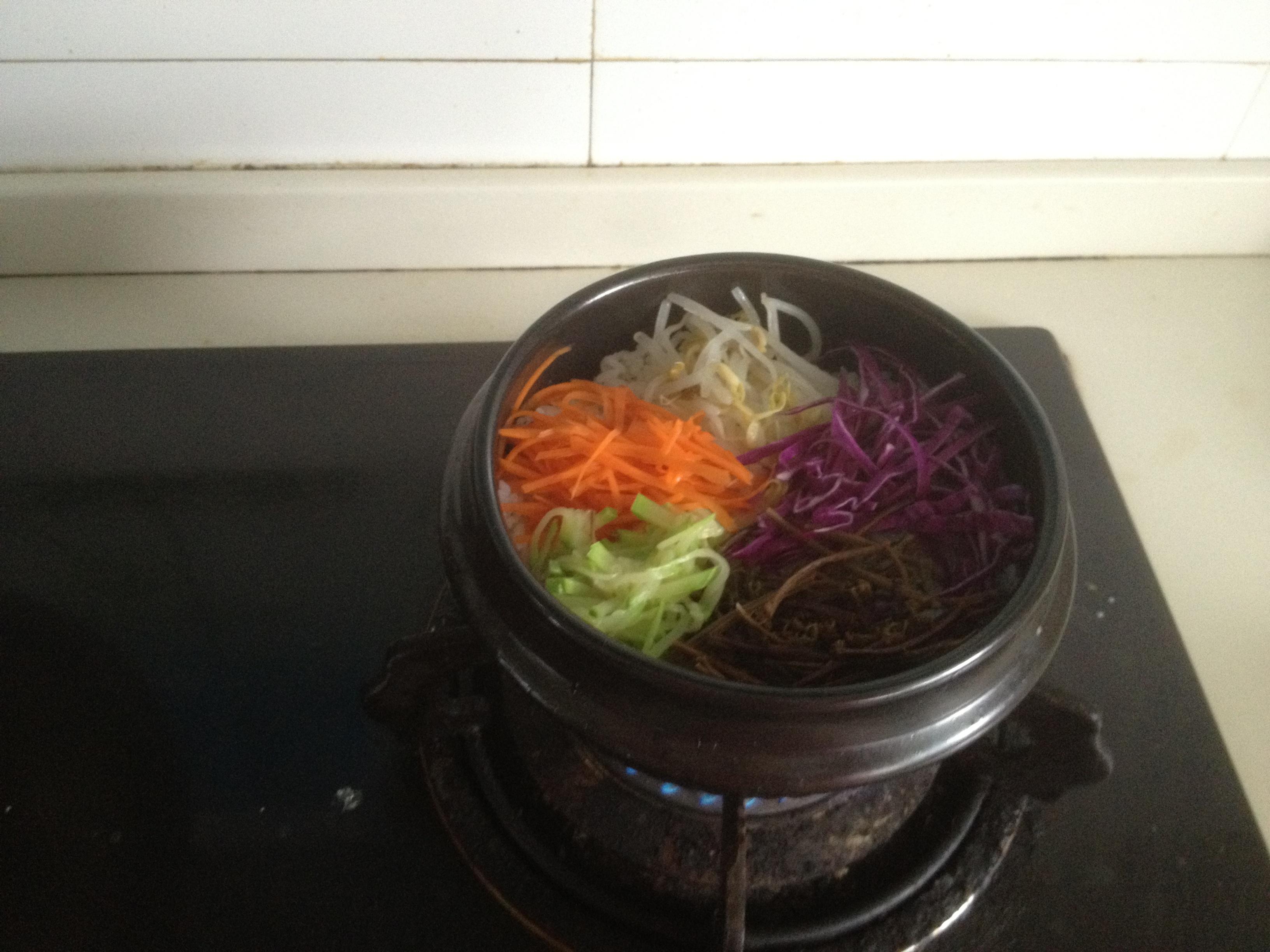 韓國料理——石鍋拌飯的做法 步骤4
