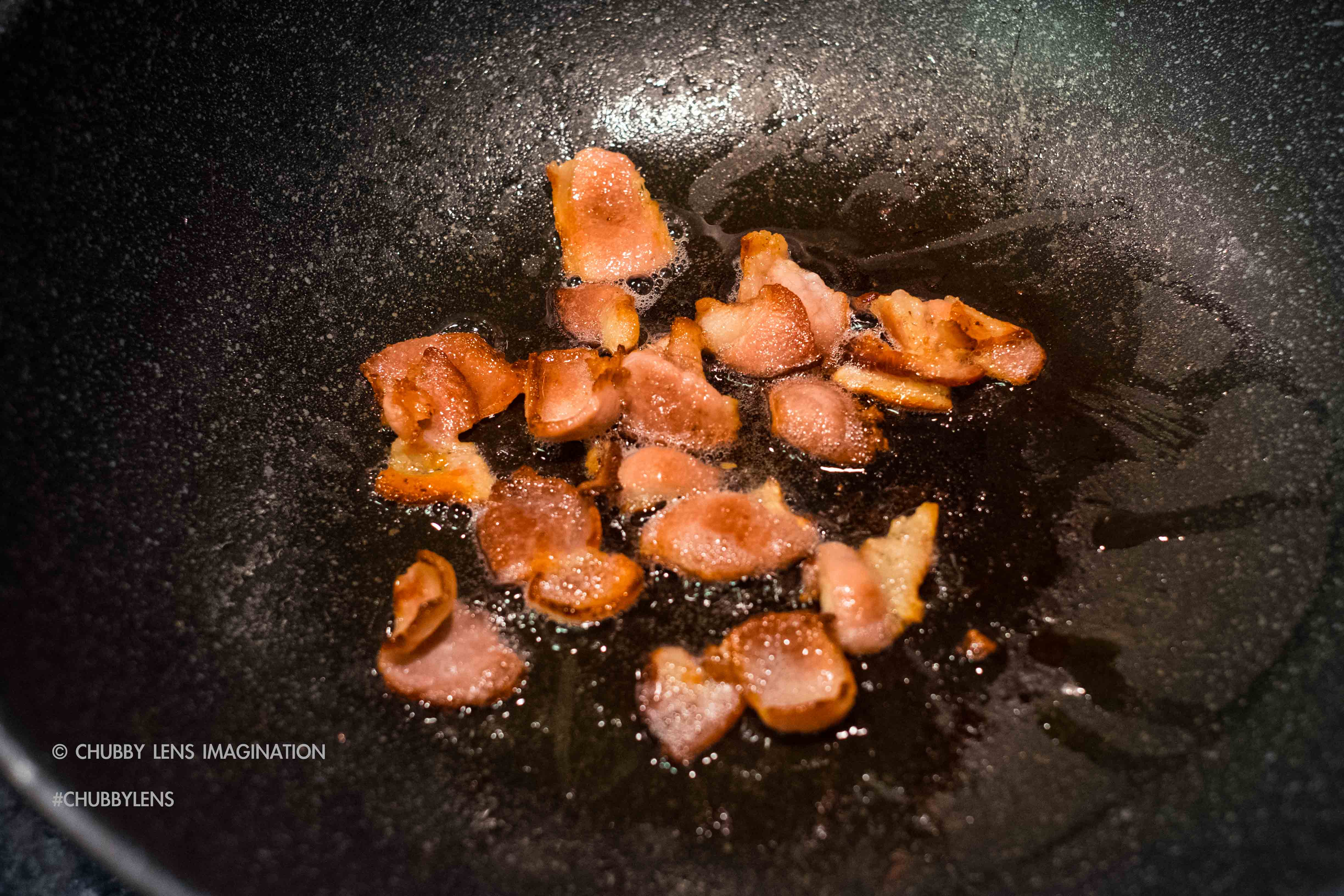 快「意」料理：韭菜豬紅寬面的做法 步骤3