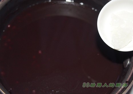紅豆黑米粥的做法 步骤4
