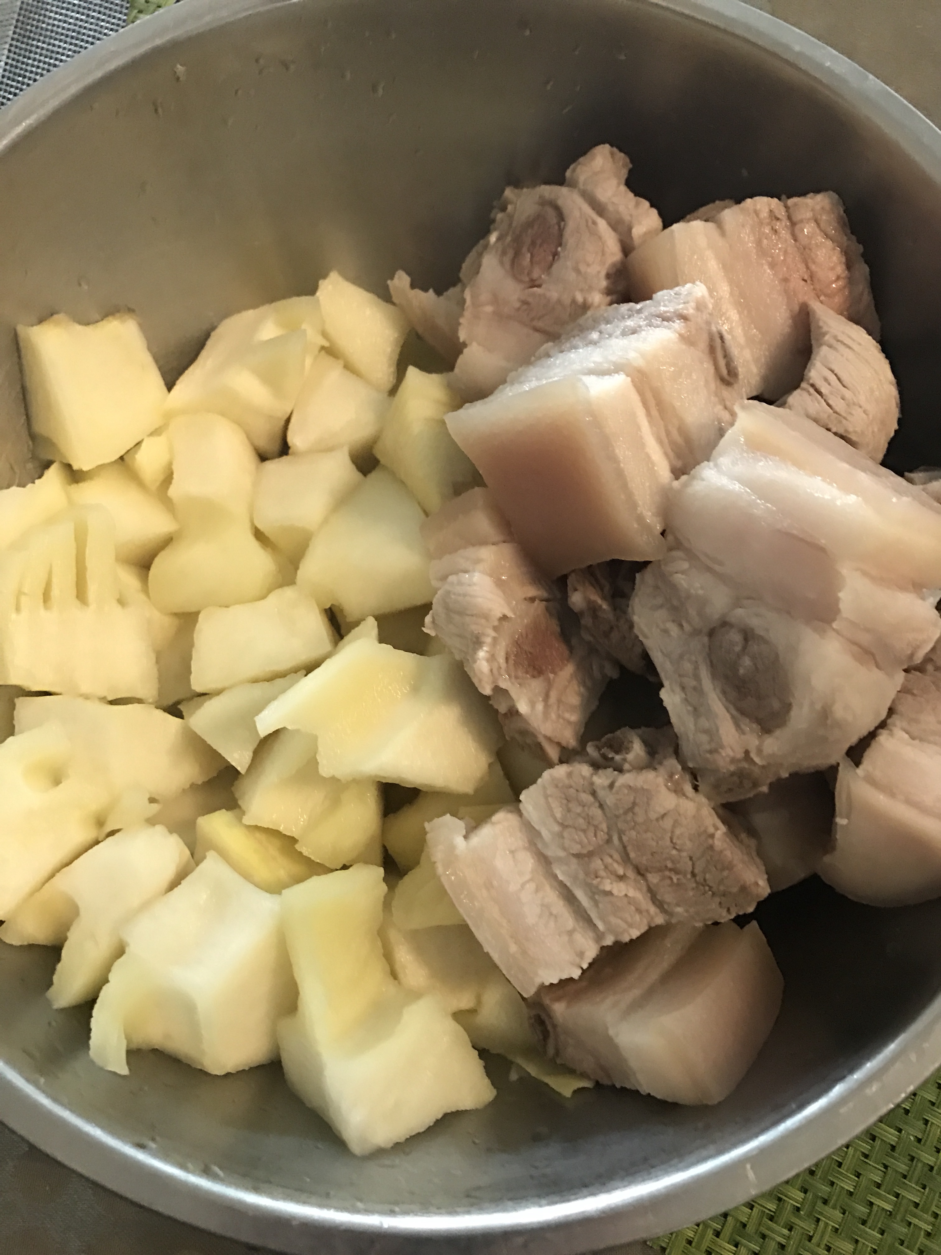 春筍燜肉（Staub鑄鐵鍋）的做法 步骤1